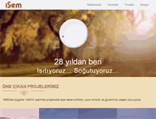Tablet Screenshot of isem.com